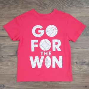 🍀EUC🏀 Children’s Place T-Shirt “Go For the Win"